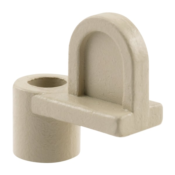 Prime-Line Diecast Zinc 5/16 in. Offset Window Screen Clip, Almond (12 Pack) L 5693 - main